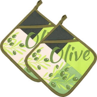 stuco Topflappen Topflappen "Verdial" 2er-Pack, Motiv