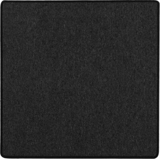 vidaXL Teppichläufer Anthrazit 100x100 cm 100% Polypropylen 42011366