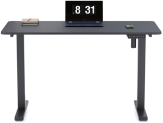 Schreibtisch 300.001762 , Schwarz , 120 x 73 x 60 cm