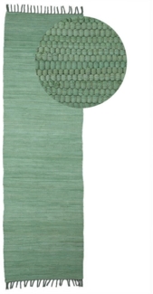 carpetfine Teppich Kelim Chindi uni, auch als Läufer, rechteckig, Höhe: 5 mm, Wendeteppich, reine Baumwolle, handgewebt, Uni-Farben, mit Fransen