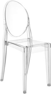 Kartell Victoria Ghost, Glasklar, 4er Set