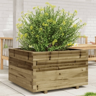 vidaXL Pflanzkübel 80x80x49,5 cm Kiefernholz Imprägniert 3282533