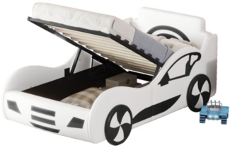 TavilaEcon Autobett Autobett Flachbett mit Unterbettstauraum, 90x200cm (ohne Matratze)