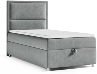 Best for Home Boxspringbett mit Bettkasten Trinity K-11 SINGLE Bonellfederkern inkl. 7 cm Topper (70x200 80x200 90x200 100x200 cm), verschiedene Liefermöglichkeiten, TOP Preis-Leistungs-Verhältnis