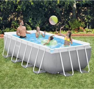 Intex Swimmingpool-Set Prism Frame Rechteckig 400 x 200 x 100 cm 92018