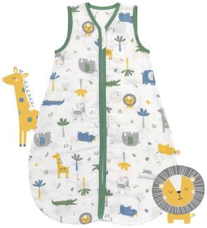 Schlummersack Kinderschlafsack, Musselin Babyschlafsack, 0.5 Tog OEKO-TEX zertifiziert