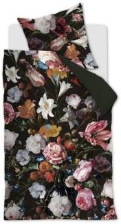 Beddinghouse Bettwäsche beddinghouse Bettwäsche FLOWERBOMB Satin 135x200 cm, mit 1 Kissen