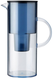 Stelton Wasseraufbereiter stelton EM Wasserfilterkanne Blue, stelton Erik Magnussen Wasserfilterkanne 2,0 l Blue