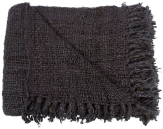 Das S'il Vous Plaid - Schwarz Marine - Schwarz Marine - 130x170x3.5cm