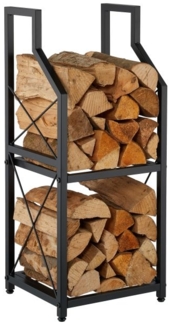 Kaminholzregal mit 2 Ebenen 10051699_46