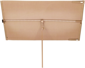 blumfeldt Bayonne Sonnenschirm 130x180 cm Polyester UV 50 Solar LED Grün