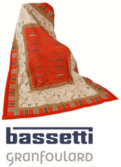 Plaid bassetti Plaid Oplontis V. 8 Wohndecke Sofadecke, Bassetti, im schönen Geschenkkarton
