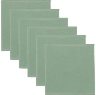 Erwin Müller Geschirrtuch Spültuch 6er-Pack, Baumwolle Uni