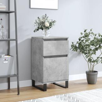 vidaXL Sideboard Betongrau 40x35x70 cm Holzwerkstoff 831172