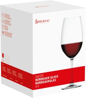 Spiegelau Bordeauxgläser Salute. 4er Set