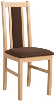MOEBLO Stuhl BESO 14 (Polsterstühle, Holzstühle, Esszimmerstühle, Massivholz), (BxHxT):43x97x40cm