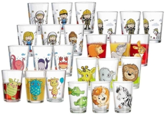 Ritzenhoff & Breker Tiere & Berufe Kinderbecher Set 24-teilig