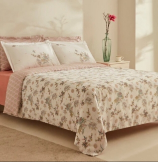 Karaca Bettwäsche Karaca Home Mency Lyocell Krep Doppelbett Bettwäsche Bettbezug Set