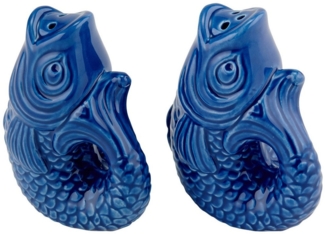 Giftcompany Salz- / Pfefferstreuer Monsieur Carafon Salz-/Pfefferstreuerset azure 2tlg, (Gewürzmühlen)