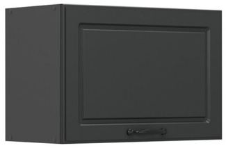 Vicco Hängeschrank R-Line, Anthrazit Landhaus/Anthrazit, 60 cm Flach