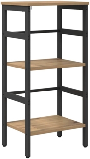 vidaXL Bücherregal Artisan-Eiche 40 x 29,5 x 81 cm Holzwerkstoff 883903