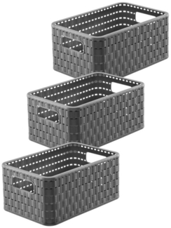 ROTHO Aufbewahrungsbox Aufbewahrungsbox COUNTRY Aufbewahrungsset (Aufbewahrungsset, 3er-Set)