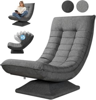 Happy Home Relaxsessel Faulenzer-Sofa, Zusammenklappbarer Lounge-Drehstuhl.