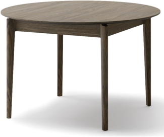Selsey 'Plot' Esstisch ausziehbar, Dunkle Eiche-Optik, ca. 75 x 120–240 x 120 cm