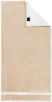 JOOP Frottier Handtücher Split Doubleface|Handtuch 50x100 cm| natur