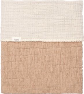 Koeka Rivoli Babydecke - Größe 75x100 - Caffe Br