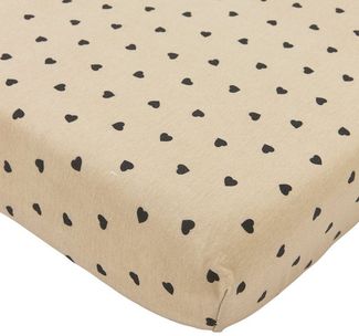 Meyco Spannbettlaken Print – Jersey – Sweet Heart