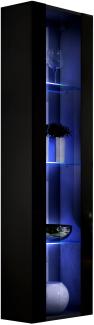 99rooms FLI T41 rechts Vitrine 170x40x29 Schwarz