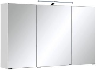 welltime Spiegelschrank Cardiff Breite 100 cm, mit Schalter und Steckdose