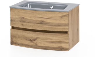Waschbeckenunterschrank mit Waschbecken KOPENHAGEN