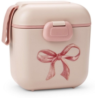 Elodie Lunchbox Elodie Details - Lunchbox Brotdose - Rosy Bow - 14x13,5x8,5 cm, Kunststoff, (Gabel im Deckel, Drei Behälter)