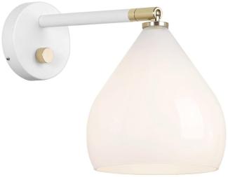 dftp Wandlampe Sence Glas weiß E14