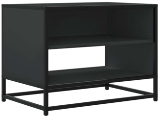 vidaXL TV-Schrank Schwarz 61x40x46 cm Holzwerkstoff und Metall 848879