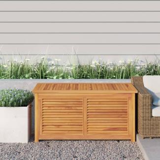 vidaXL Gartenbox mit Beutel 114x50x58 cm Massivholz Teak 363271