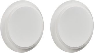 Wandlampe 2er Set SEMNON LED Metall Weiß