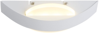 LED Wandleuchte weiß, satiniert Näve Stan 24x13 cm 440lm