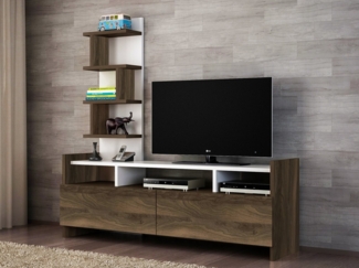 Skye Decor TV-Schrank Schränke, 120x123,6x33 cm, 100% Melaminbeschichtete Partikelplatte