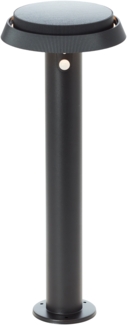 Brilliant AG Leuchten G40431-06 Alvero LED Solar Außensockelleuchte mit Bewegungsmelder