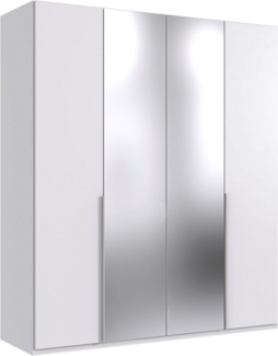 Wimex Kleiderschrank Mugano,in 8 Breiten,3 Höhen,2 Tiefen, viele Farben, Made in Germany (in Basic oder Premium Ausstattung) mit langen oder kurzen Griffen aus Metall, mit oder ohne Spiegel