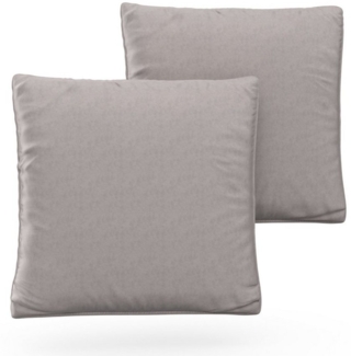 sit&more Sofakissen Luxor, (Set, 2 St), 2-teiliges Kissenset in Samtoptik