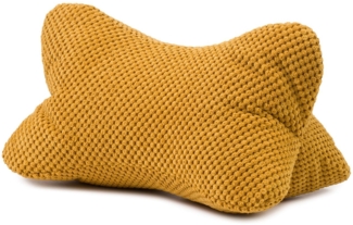 Gözze Dekokissen GÖZZE Lesekissen SVEN senf BL 40x25 cm gelb