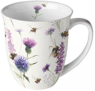 Ambiente Luxury Paper Products Becher Sommer Porzellan Tasse - Mug Blumen Frühling Kollektion, Herbst - Pflanzen Tee/Kaffee - Ideal Als Geschenk