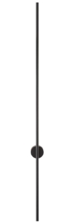 Nova Luce 9081810 ADEN LED Wandleuchte 3000K Schwarz 120cm