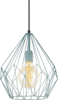 Eglo 49259 Hängeleuchte CARLTON Stahl mint E27 1X40W H:110cm Ø31cm dimmbar