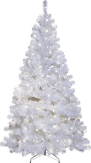 Star Trading 608-12 Weihnachtsdekoration CHRISTBAUM OTTAWA LED 260X0,064W Kunststoff weiss H:210cm Ø120cm IP44