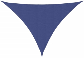 vidaXL Sonnensegel Oxford-Gewebe Dreieckig 2,5x2,5x3,5 m Blau 135554